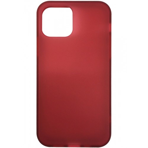 iPhone 12/iPhone 12 Pro Smoke Transparent Red